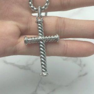 Unisex David.Y..Crossover Collection Necklace